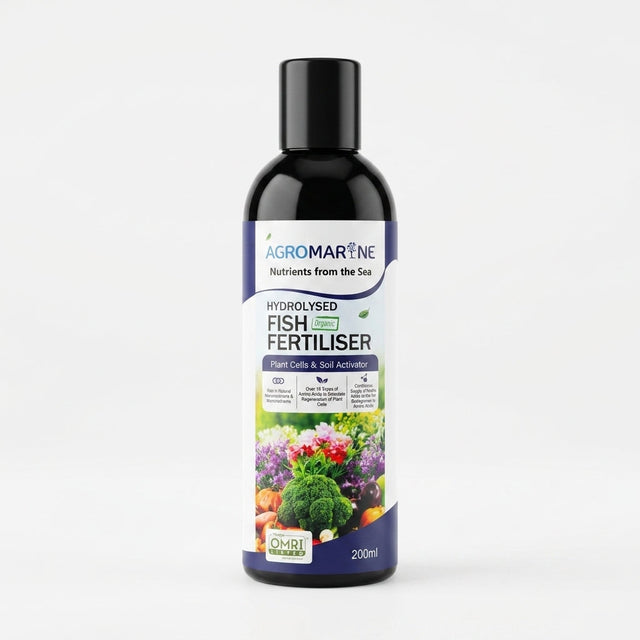 Agromarine Organic Hydrolysed Fish Fertiliser 200ml
