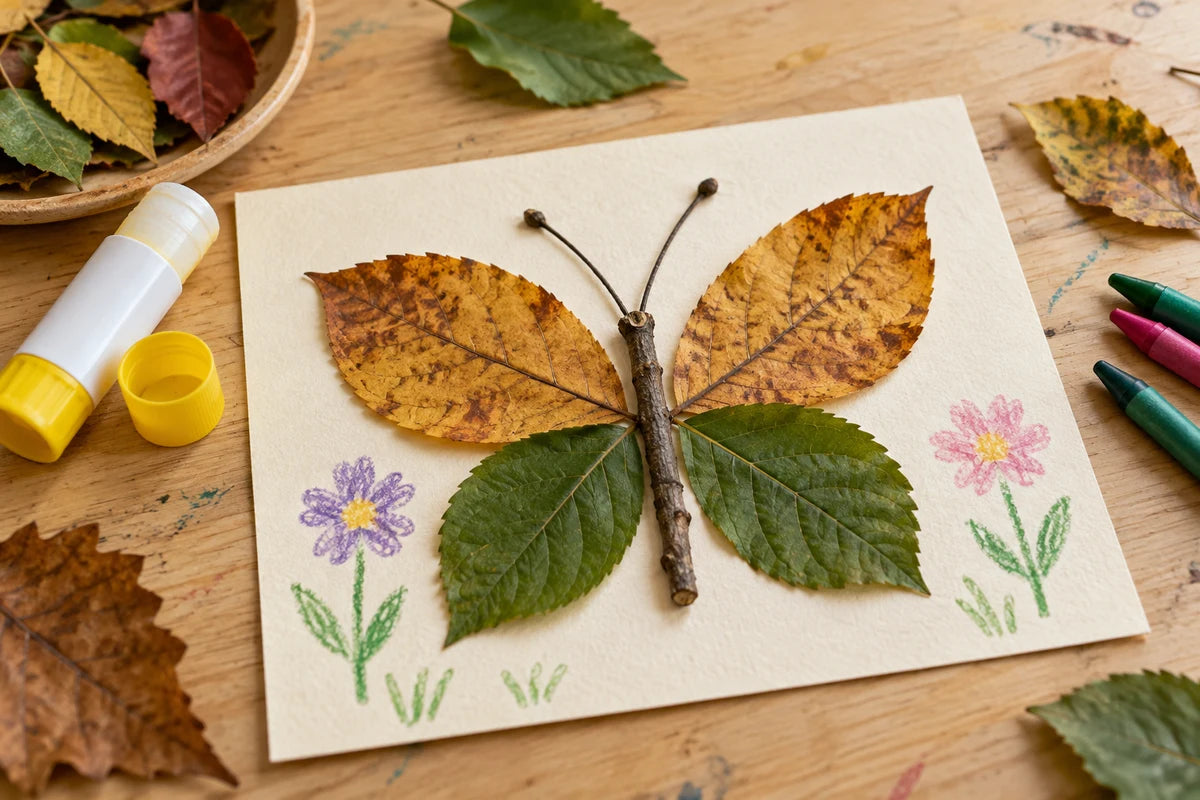 Nature Observation Collage finished craft