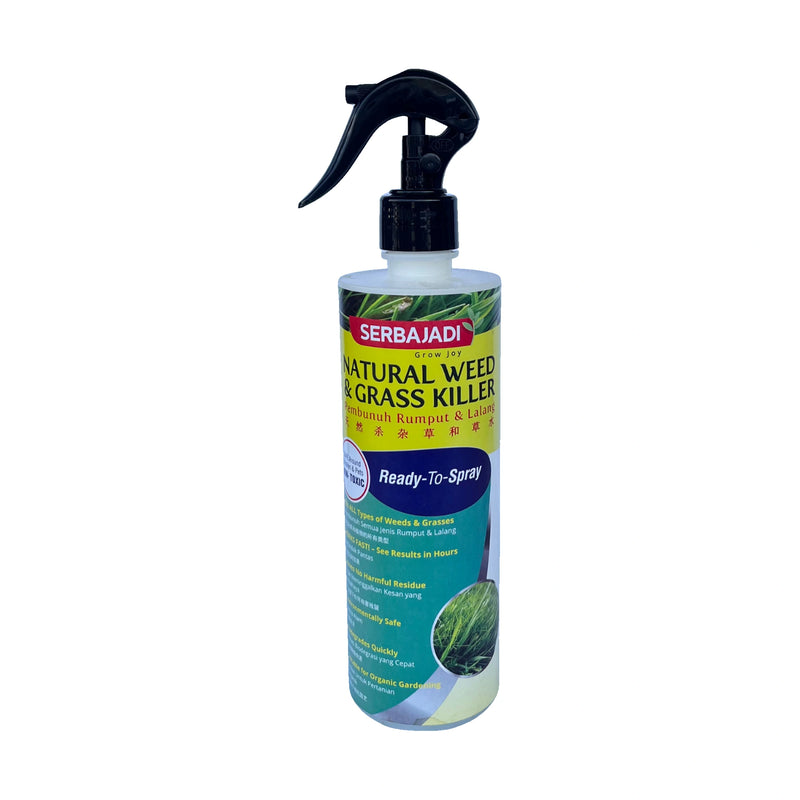 Serbajadi Natural Weed & Grass Killer on a white background.