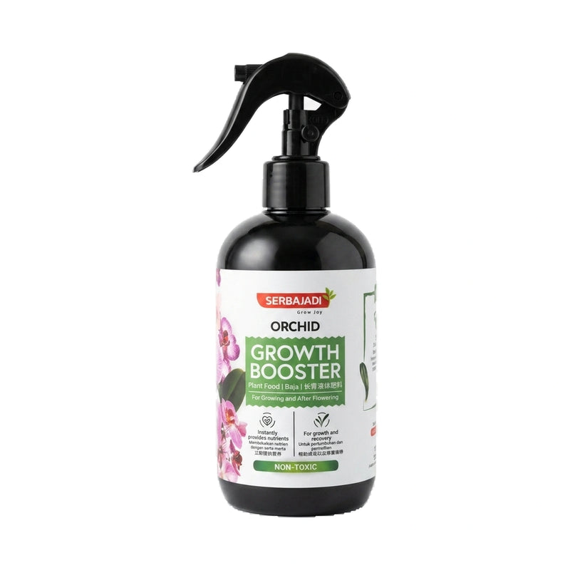 Serbajadi Orchid Growth Booster on a white background.
