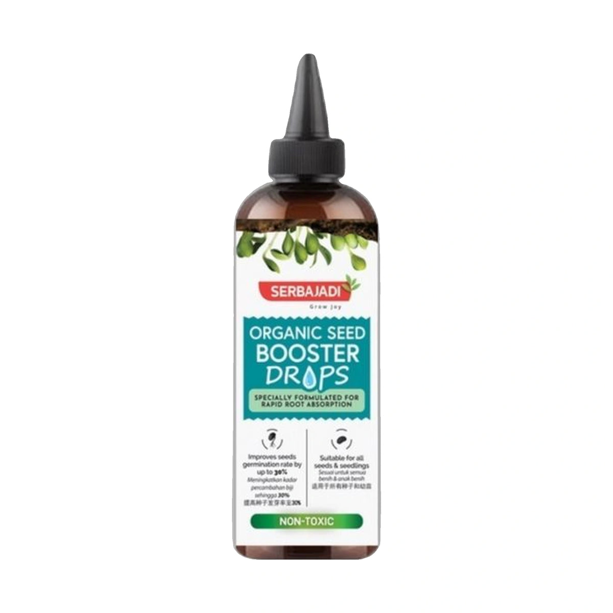 Serbajadi Organic Seed Booster Drops - Increase Germination Rates for Slow Sprouting & Weak Seedlings
