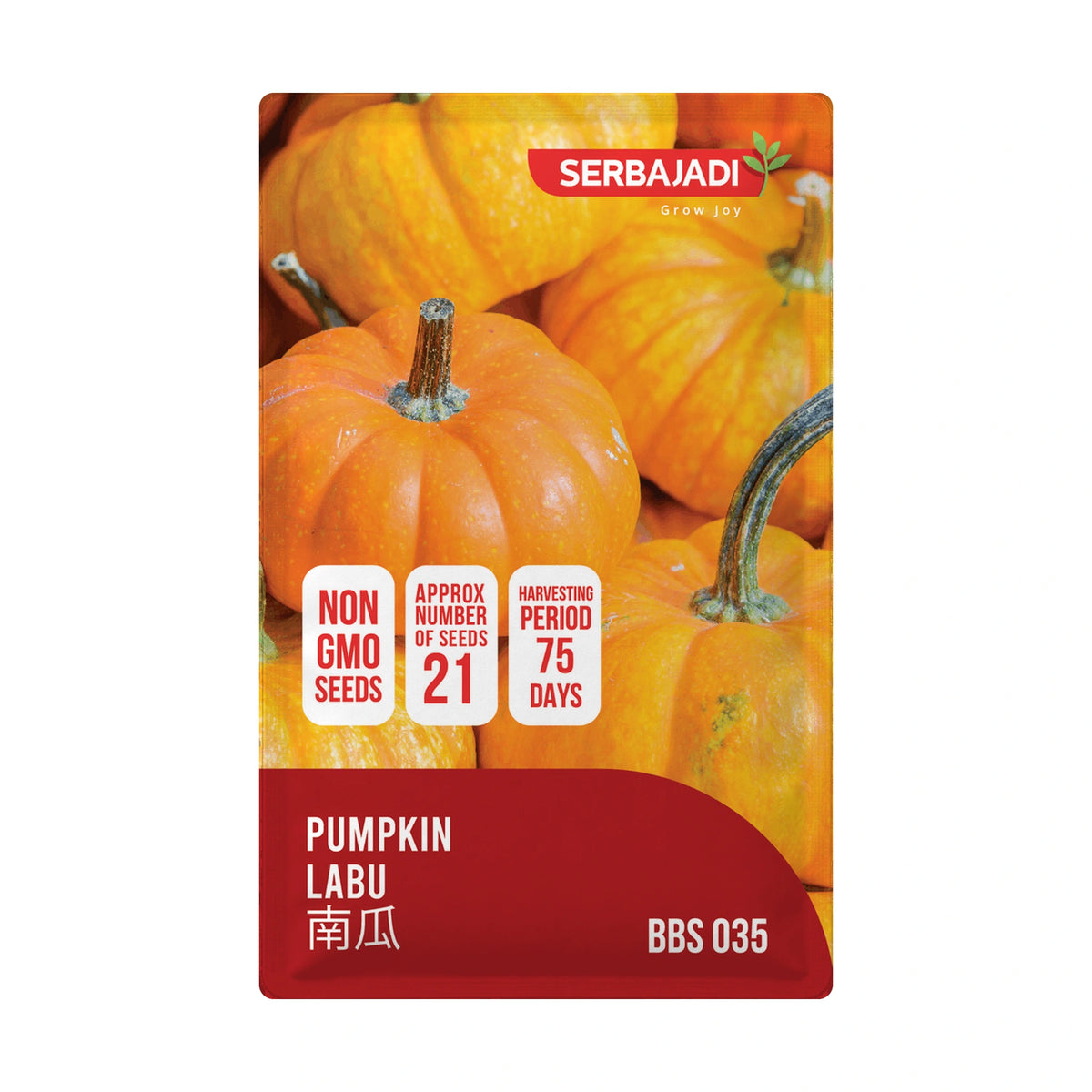 Serbajadi Pumpkin Labu VS035 - Easy Growth & Healthy Harvests