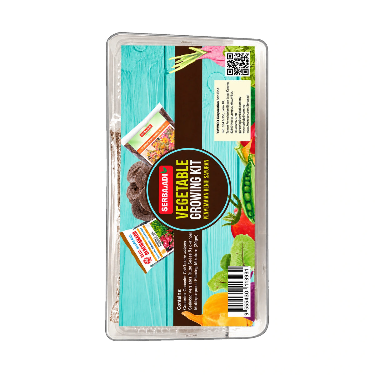 Serbajadi Vegetable Growing Kit - Easy Home Gardening for Beginners