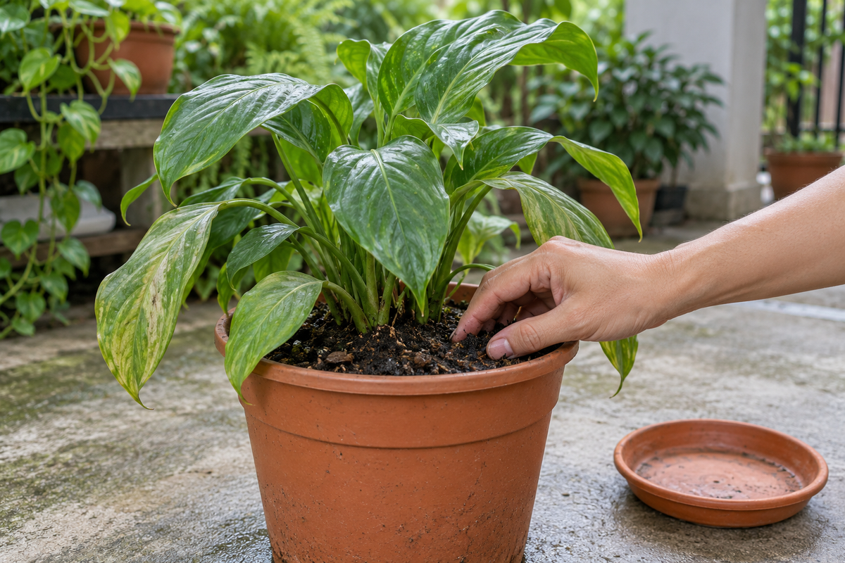 Wet Soil, Wilting Leaves: Check Before You Water