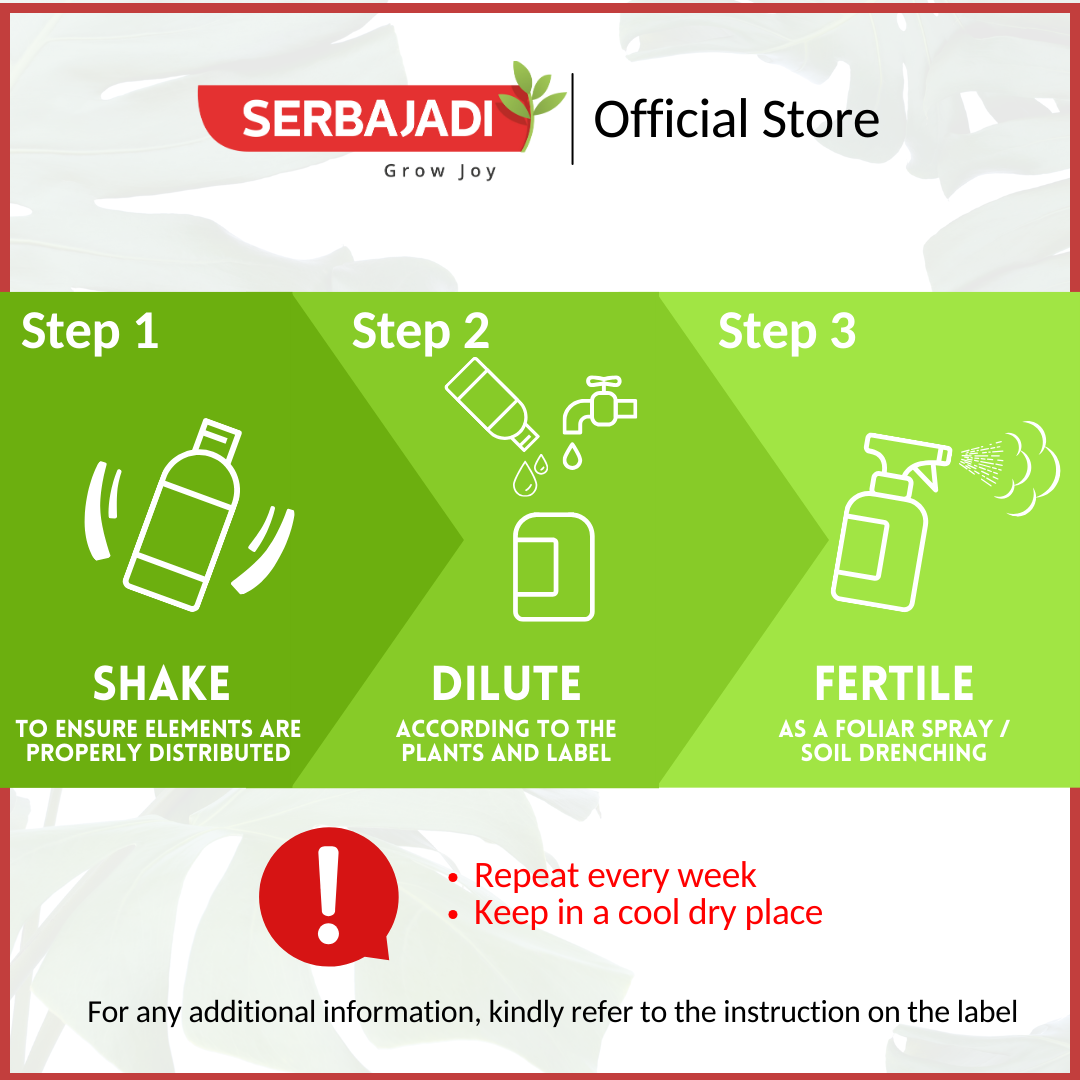 Serbajadi Instant Spray Flowering Inducer FS28 Fertiliser product image 3