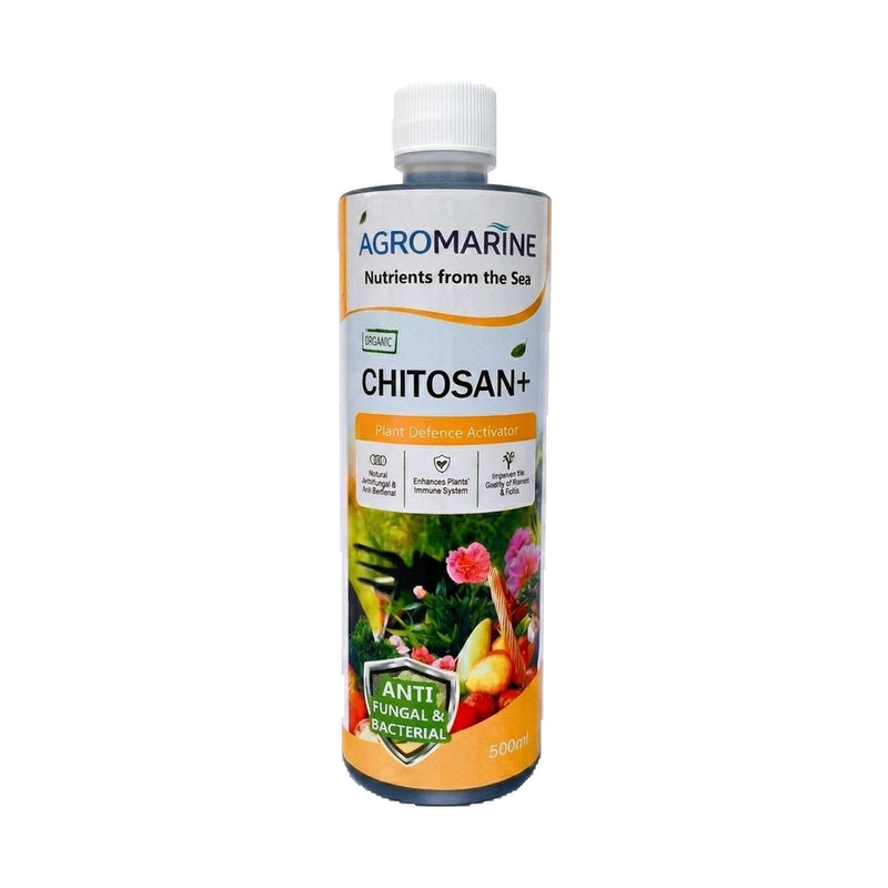 Serbajadi Agromarine Organic Chitosan Plus on a white background.