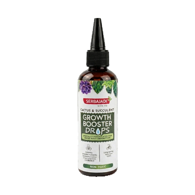 Serbajadi Growth Booster Drops on a white background.