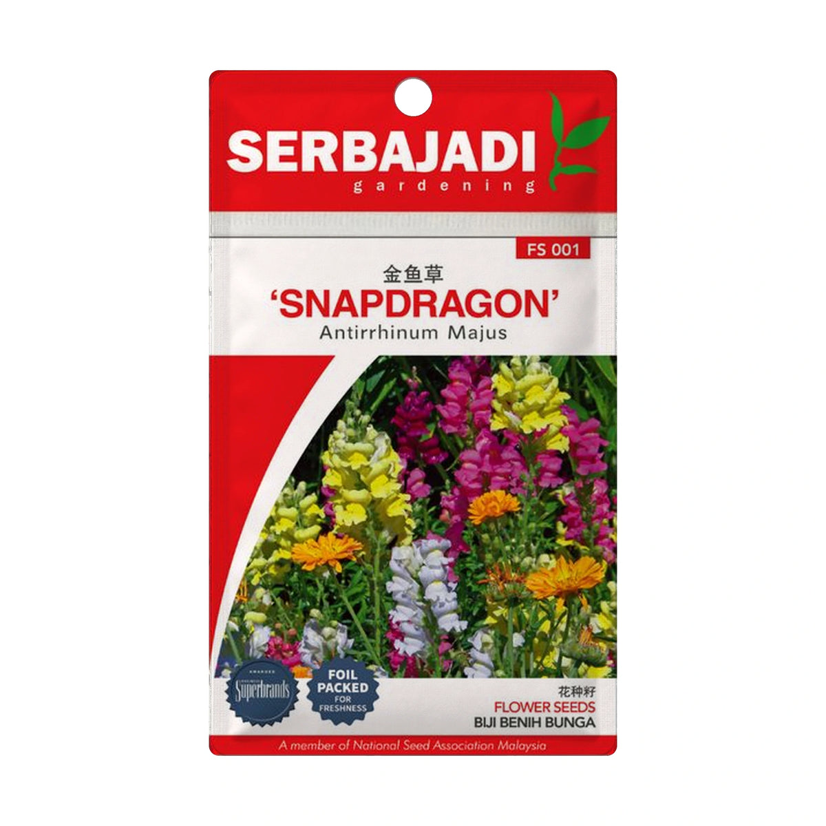 Serbajadi Snapdragon FS001 - Easy Growth & Vibrant Blooms