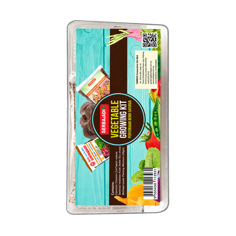 Serbajadi Vegetable Growing Kit on a white background.